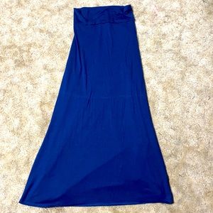 Maternity navy Anticipation brand Maxi skirt